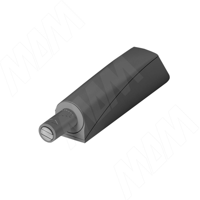 K-PUSH TECH толкатель накладной 14 мм с магнитом, антрацит (57002020EE SET)
