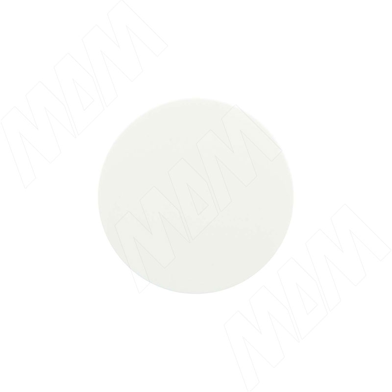 Заглушка самоклеящаяся, D20 мм, белый, гладкая (Kr 0110, Kr 0101), 54 шт. (0110.10.20)