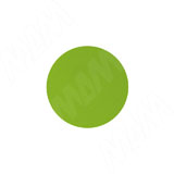 Заглушка самоклеящаяся зеленая, D20 мм (18 шт.)
