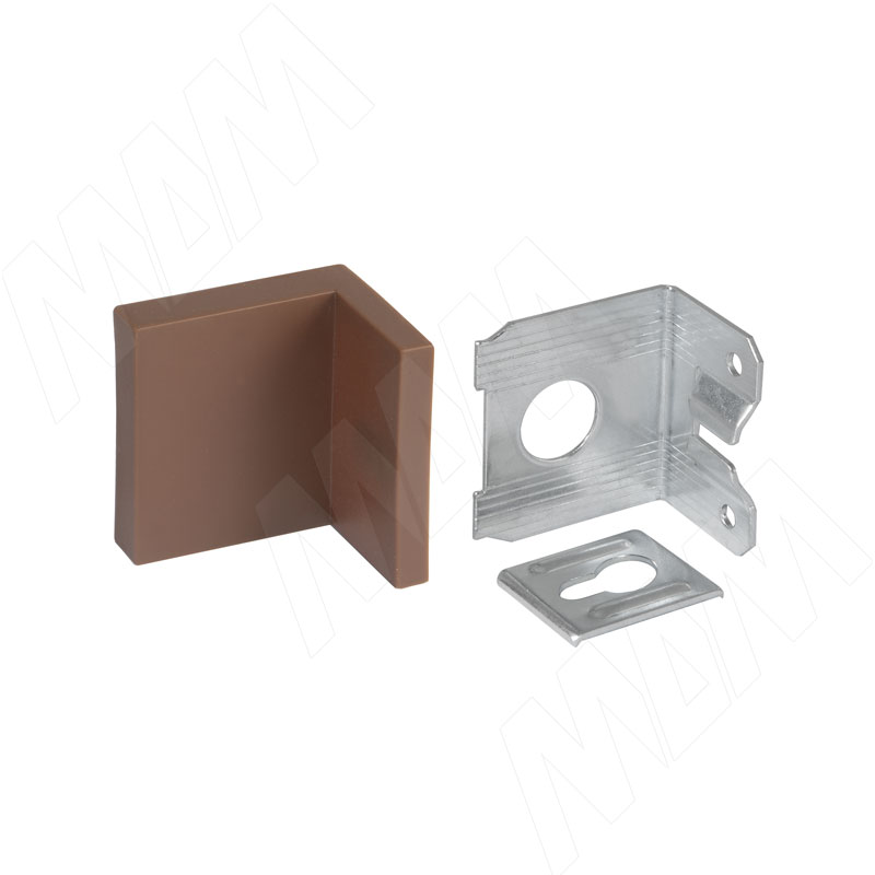 Мебельный навес универсальный, металл, коричневая пластиковая заглушка, 15 кг (55031-017)