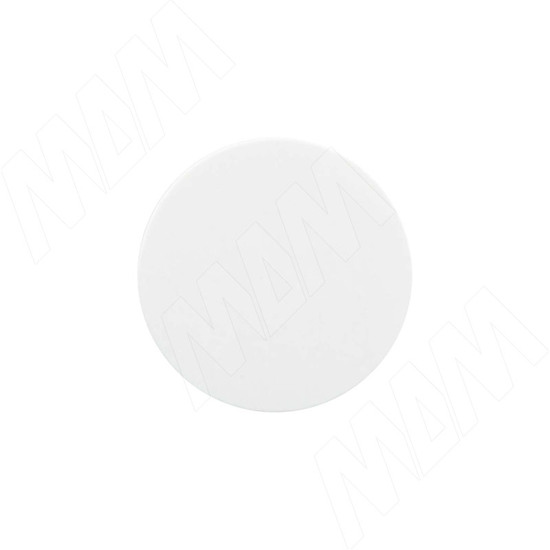 Заглушка самоклеящаяся, D13 мм, белый, с текстурой дерева (Kr 8100), 117 шт. (8100.30.13)