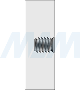 Установка металлической футорки (артикул BU MP), схема 2