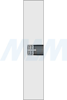 Установка металлической распорной футорки (артикул 20502000HL, BU07, BU24, BU54), схема 2