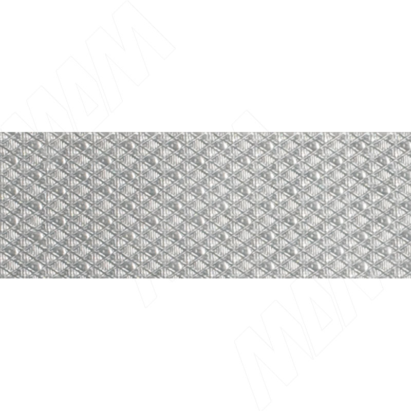 Кромка алюминий сетка серебро (A9 22X1)