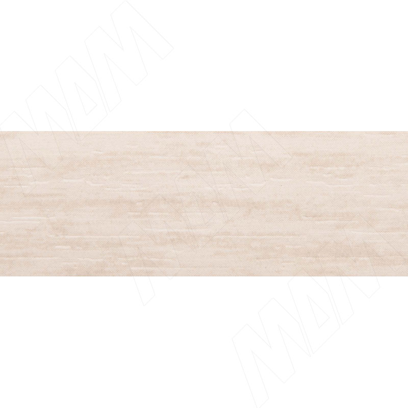 Кромка ПВХ Дуб Крафт белый, с текстурой дерева (Kr K001), 200 пог.м (K001.30.0.4X19)