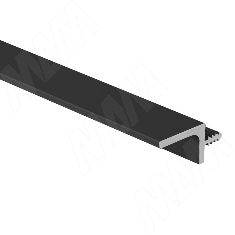 GOLINE Профиль-ручка для верхней базы, черный матовый, L-3000 (GL2.152A.3000.7W PR)