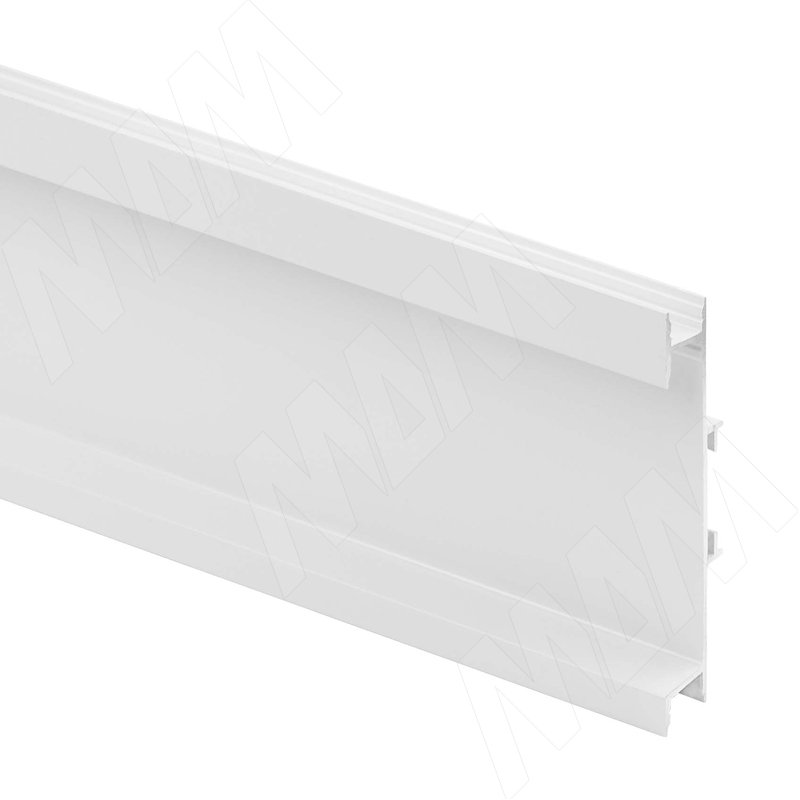 GOLIGHT Универсальная профиль-ручка для среднего ящика, под три светодиодные ленты, белый матовый (краска), L-4100мм фото товара 1 - GL3.5475.4100.WHM PR