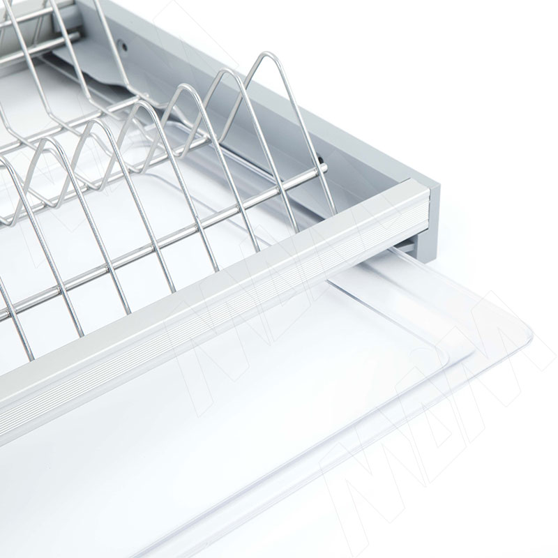 ARIA комплект посудосушителей (сушилка для посуды), гладкая рамка, держатель задн.стенки, поддон, 800мм, нерж.сталь фото товара 5 - ПВ1.8016.2111.25