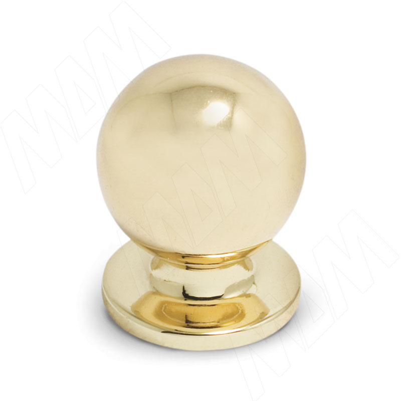 Ручка-кнопка D25мм золото (GN3203)