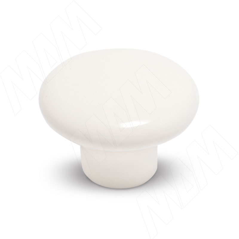 Ручка-кнопка D37мм керамика молочная (GP2000/MLK)
