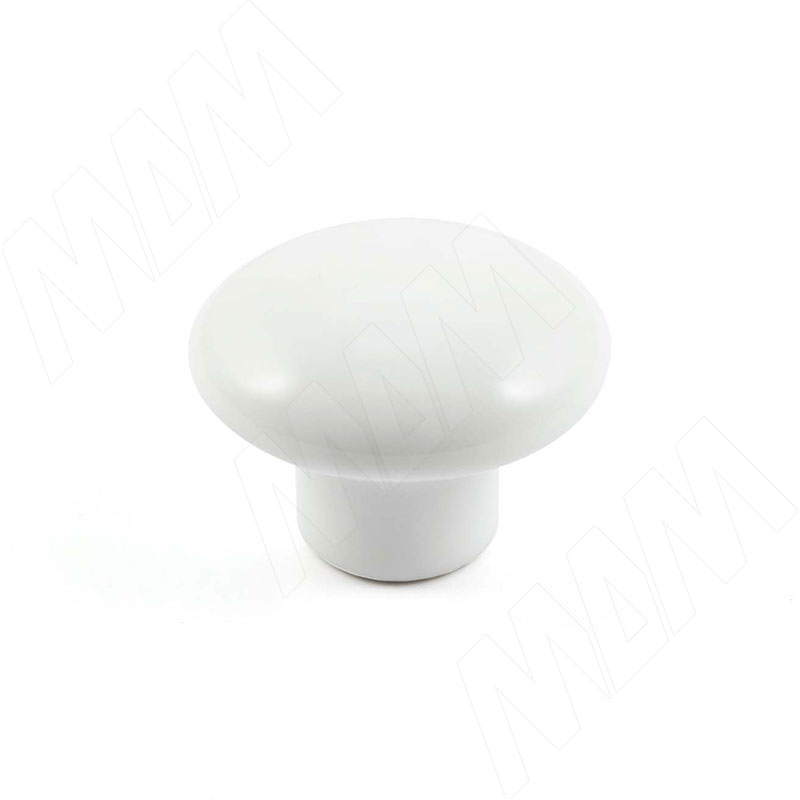 Ручка-кнопка керамика белая (KH.14.000.WTM)