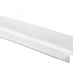 Профиль-ручка врезная для фасада 16/18мм, белый матовый (краска), L-3000мм