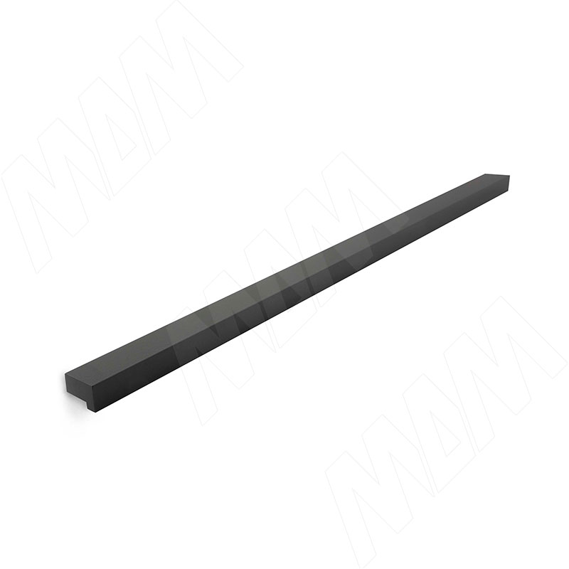 Профиль-ручка 320мм (L=390мм) черный матовый фото товара 1 - PH.RU10.320.BL