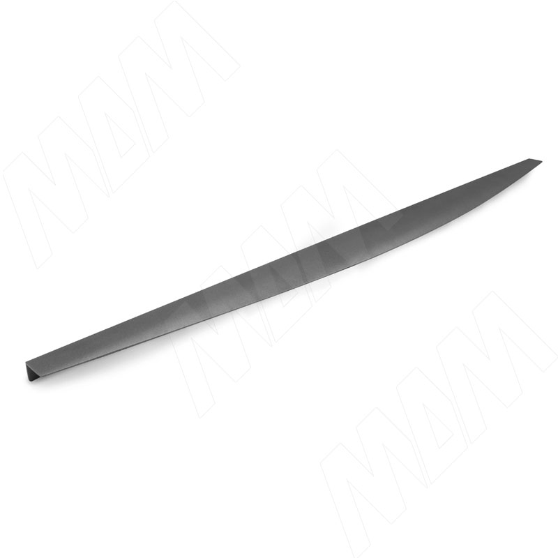 Профиль-ручка 896мм крепление саморезами графит (краска) (PH.RU14.900.GR)