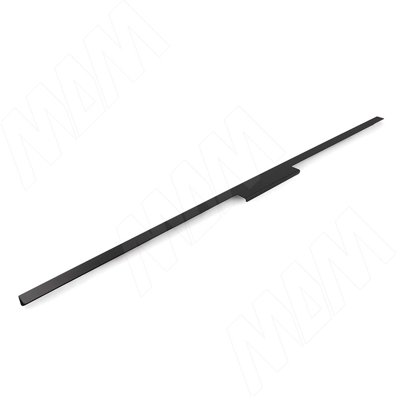 Профиль-ручка 896мм крепление саморезами черный матовый (PH.RU22.900.BL)