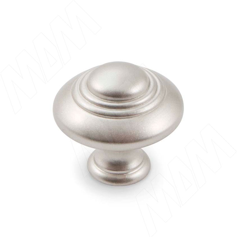 Ручка-кнопка D30мм серебро Ноттингем фото товара 1 - WPO.2031.030.00R3