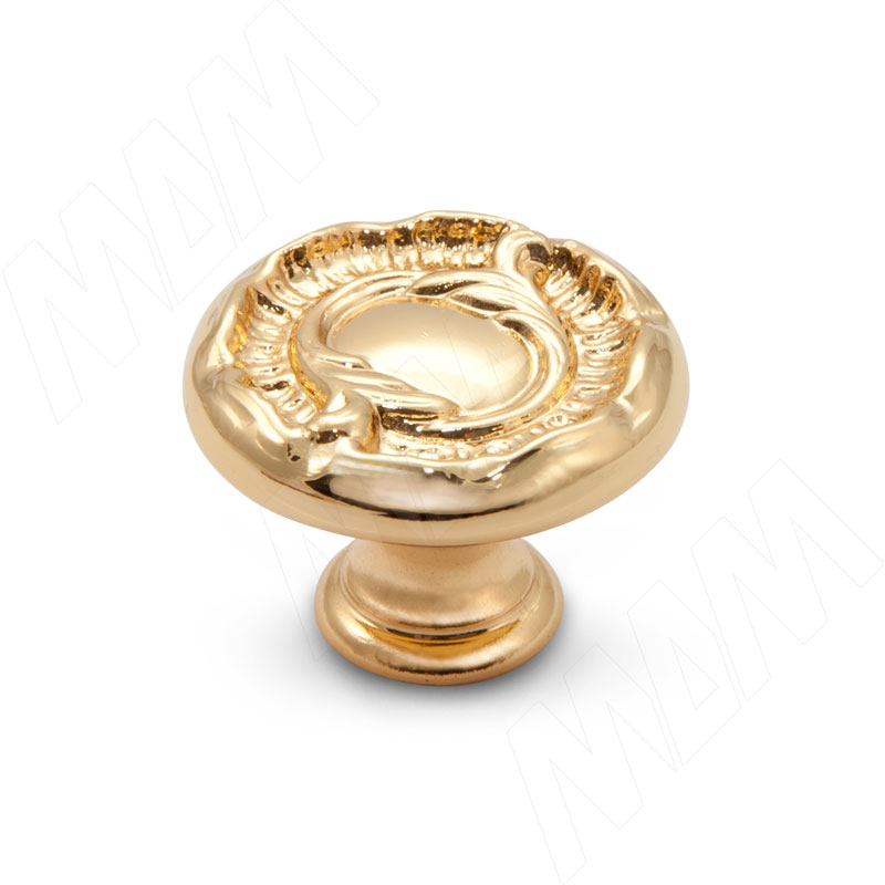 Ручка-кнопка D30мм золото (WPO.2032.030.00GP)