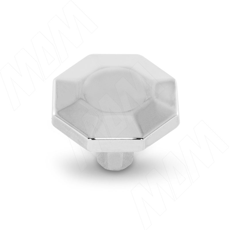 Ручка-кнопка хром (WPO.762.000.0002) ручка кнопка d15мм хром с кристаллами 2049k 10
