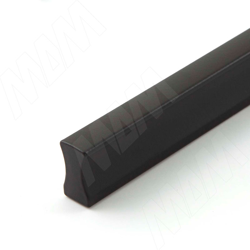 Профиль-ручка 96мм (L=126мм) черный матовый фото товара 2 - PH.RU02.096.BL