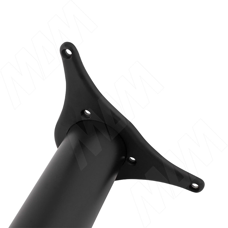 Крепление для опоры стола D60 мм, цвет черный фото товара 3 - TLM103BL
