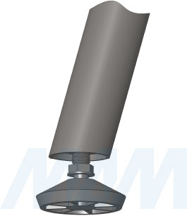 Использование мебельной ножки М10x34 мм на подвижном шарнире (артикул PI77)