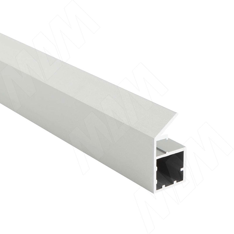 SECRET Профиль рамочный узкий, с наклонной ручкой, серебро, L-5400 (FP00736TAL)