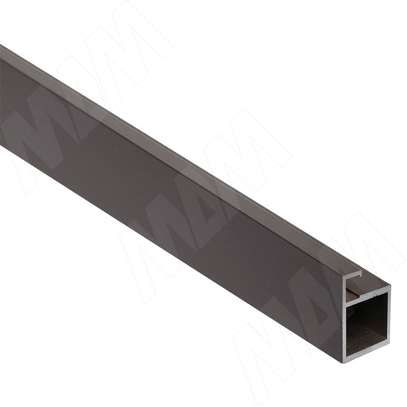 SECRET MAXI Профиль рамочный узкий, графит, L-3000 (PR165002GP) secret maxi профиль рамочный узкий с интегрированной ручкой черный l 3000 pr165005hbl