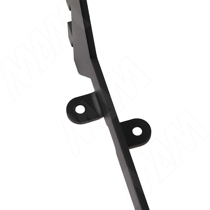 VERTIKO Полкодержатель наклонный для деревянной полки 18 мм, центральный, черный (VR50SR18CBL) Италия - фото 2