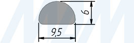 Размеры буфера уплотнителя INTEGRO (артикул QL4)