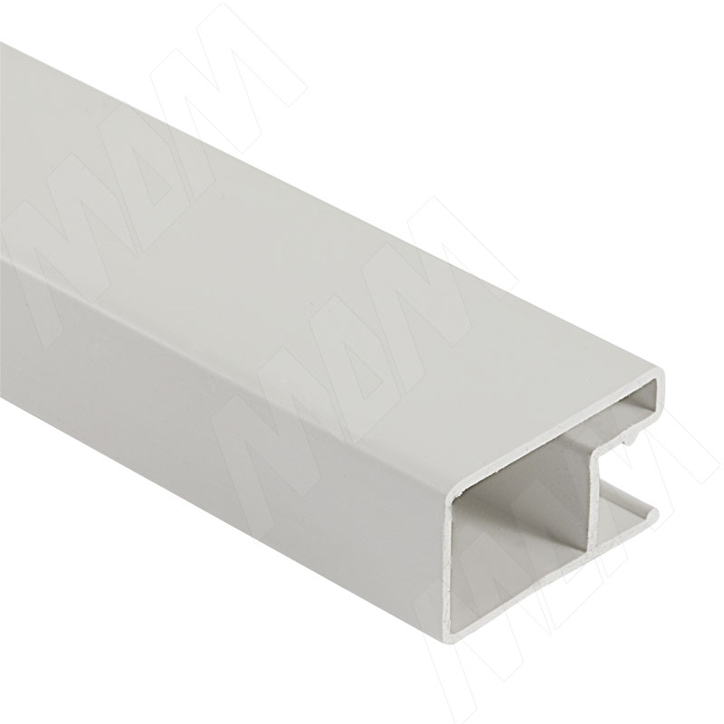 LUMINOR Профиль рамочный В459, серебро, 33х19мм, L-2600 фото товара 1 - LSP-B459-PVC-2600-0