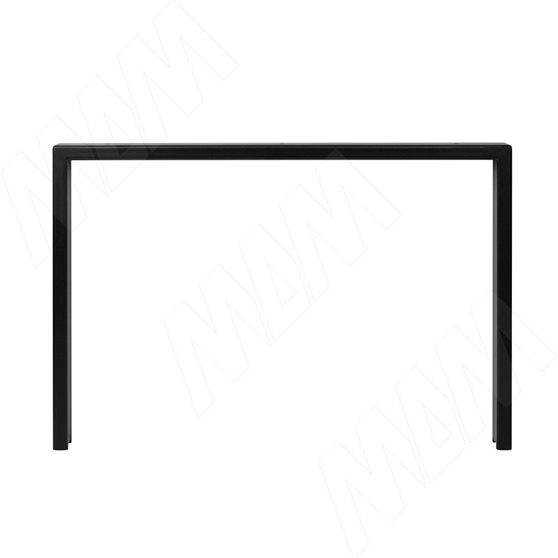 Лион опора для стола П-образная, 595х400 мм, черный (RAL 9005, муар) фото товара 1 - LI40X20/400 BLC