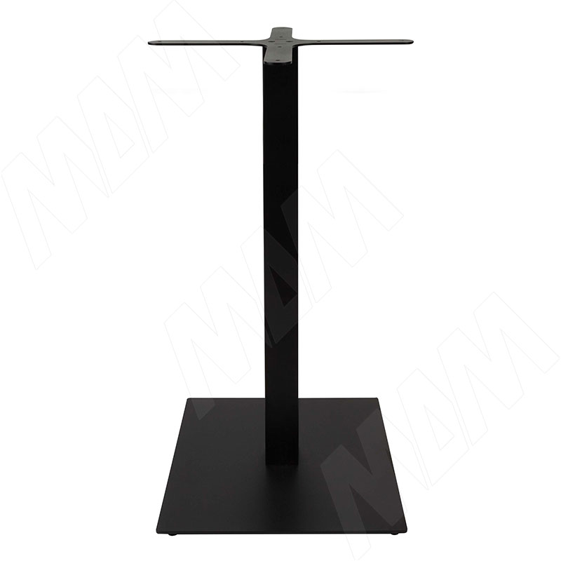 Лиссабон подстолье 400х400, H1100+5мм, черный (RAL 9005, муар) (LS1100X400X400 BLC) стол обеденный tyra 1100×1100×750 мм цвет чёрный