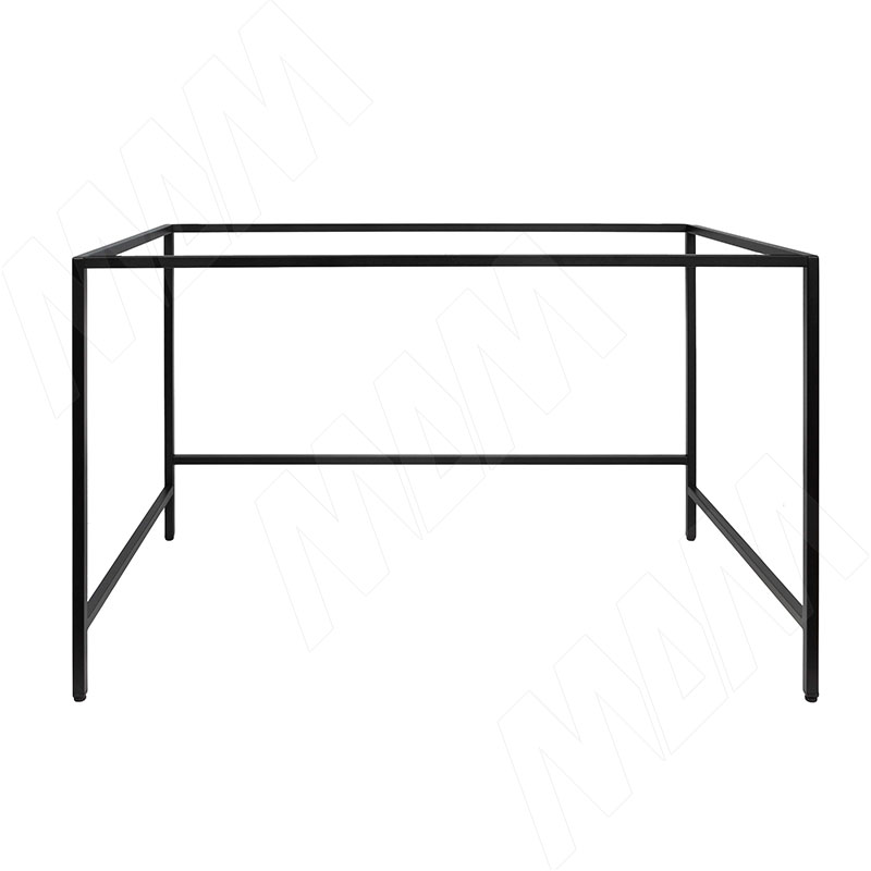 Бонн металлокаркас-стола 750х1200х600мм, черный (RAL9005, муар) (MF.26.750x1200x600.BLC)