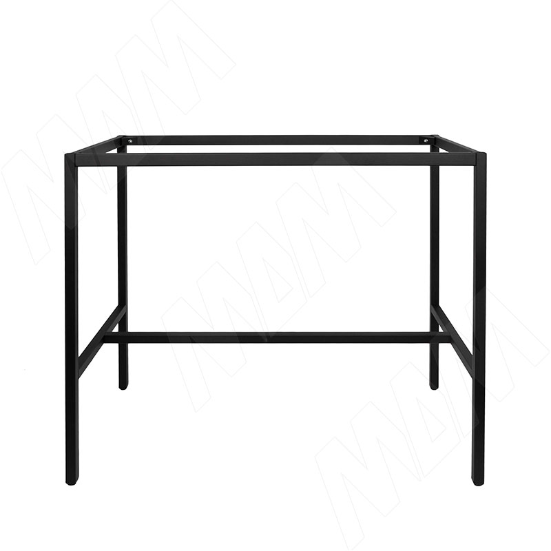 Топ металлокаркас-стола 1015х1200х600мм, черный (RAL9005, муар) (MF.27.1015x1200x600.BLC)