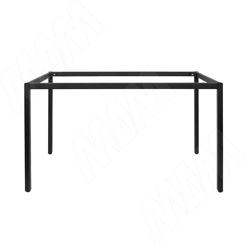 Топ металлокаркас-стола 715х1200х600мм, черный (RAL9005, муар) (MF.27.715x1200x600.BLC)