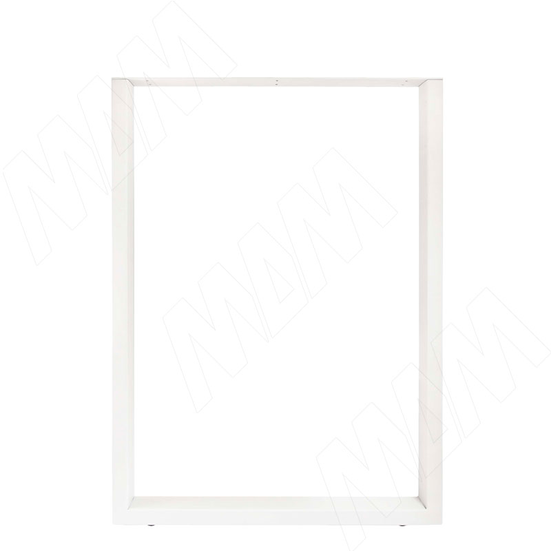 Пилар опора для стола П-образная, 60х30, H820-870 (+10 мм), белый, 1шт. (ПТ60X30/820-870 WT) зеркало телфорд вью 875 × 770 × 16 мм цвет белый