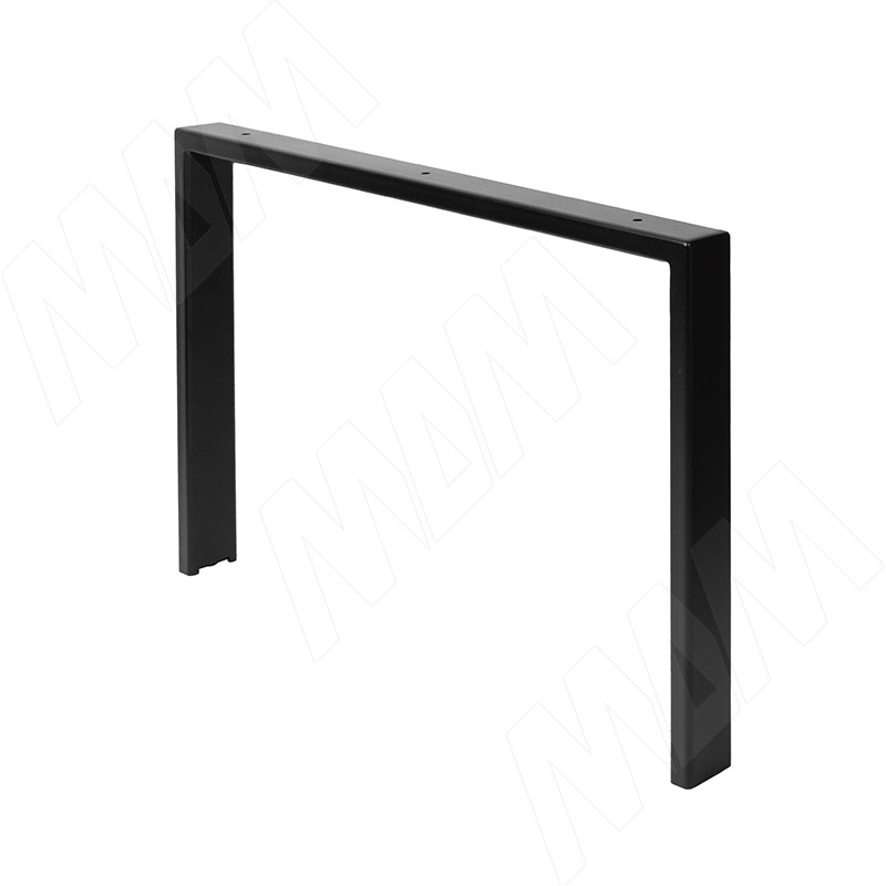 Лион опора для стола П-образная, 595х400 мм, черный (RAL 9005, муар) фото товара 2 - LI40X20/400 BLC