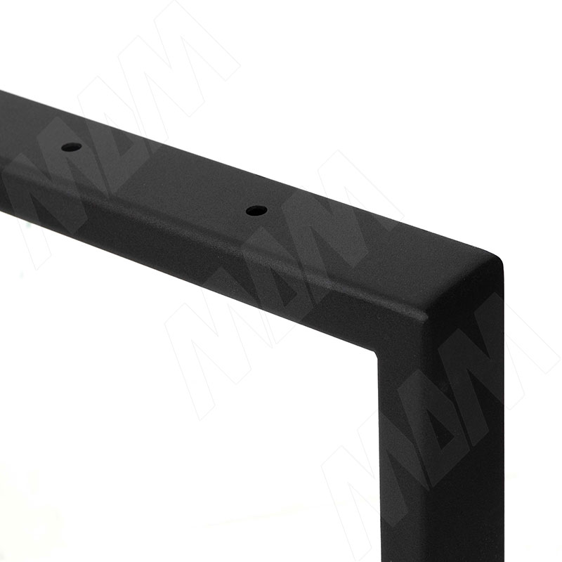Нант опора для стола П-образная, 595х400 мм, черный (RAL 9005, муар) фото товара 3 - NA40X20/400 BLC