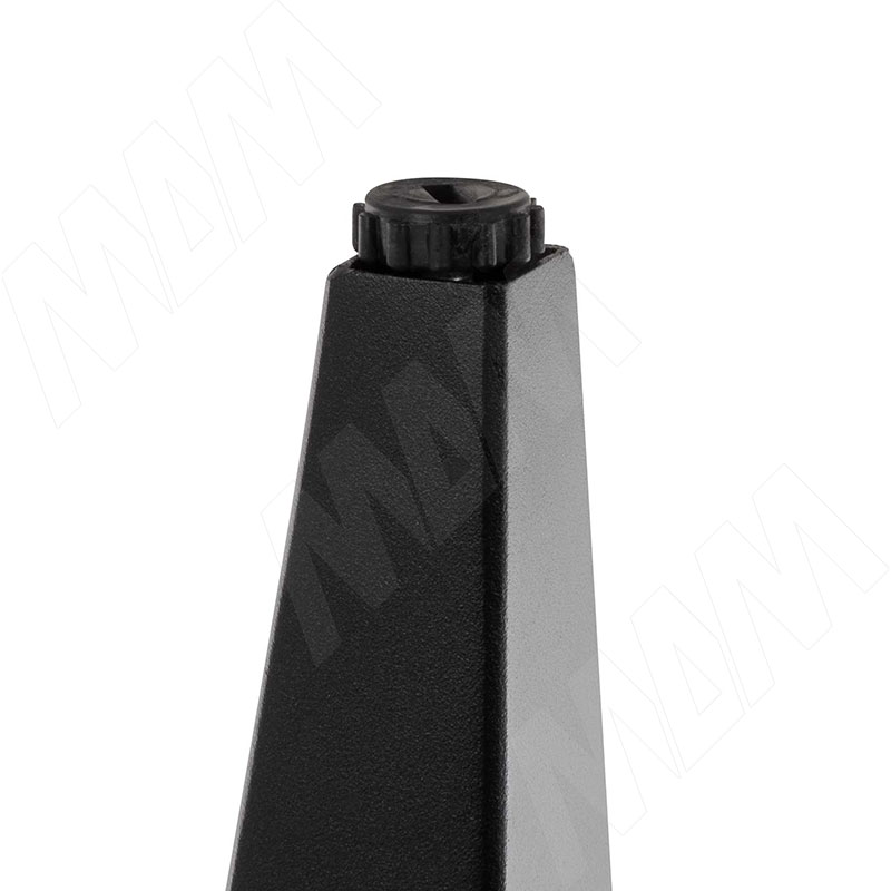 PIN опора для стола V-образная, 180х712+10 мм, черный (PIN180x715 BLC) PULSE (Россия) PIN опора для стола V-образная, 180х712+10 мм, черный - фото 2