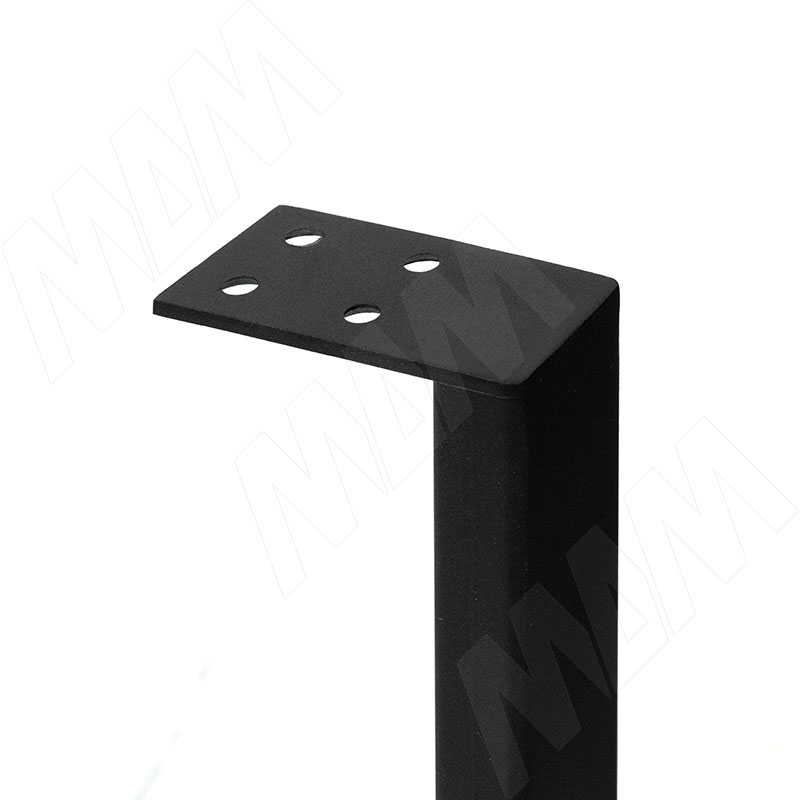 Тулуза опора для стола П-образная, 595х400 мм, черный (RAL 9005, муар) фото товара 3 - TU40X20/400 BLC