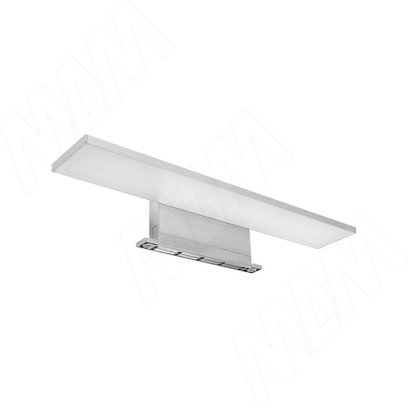 SLIMTH Светодиодный светильник для верхней подсветки, серебро, 220V, IP44, 400 мм, нейтральный белый 4000K, 8W фото товара 1 - SM220-400-NW8