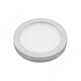 VEGA Светодиодный светильник точечный, круглый, серебро, 12V, нейтральный белый 4500К, 2,2W
