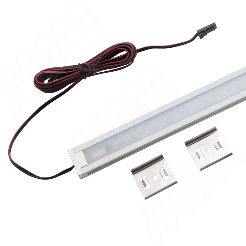 FINO Светодиодный светильник без выключателя, серебро, 12V, 500мм, нейтральный белый 4000К, 5W (FI12-500NO-AL-NW5), фото 1
