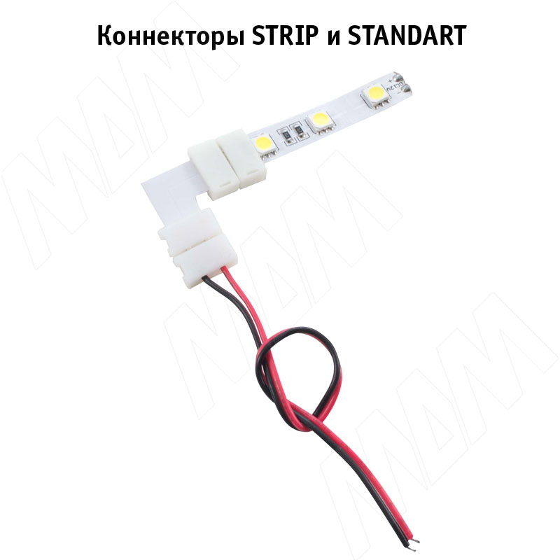 STANDART Коннектор для ленты 10 мм, стык в стык, IP20 фото товара 2 - LSA-10-ST-SS-NO-20