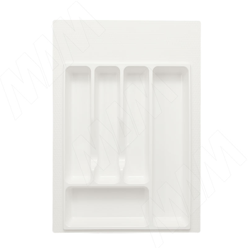 Лоток кухонный универсальный, для ящика с фасадом 400 мм, белый фото товара 1 - 72.40.BI