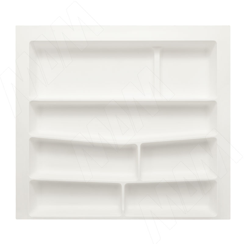 Лоток кухонный универсальный, для ящика с фасадом 600 мм, белый матовый (76.60.BIM)