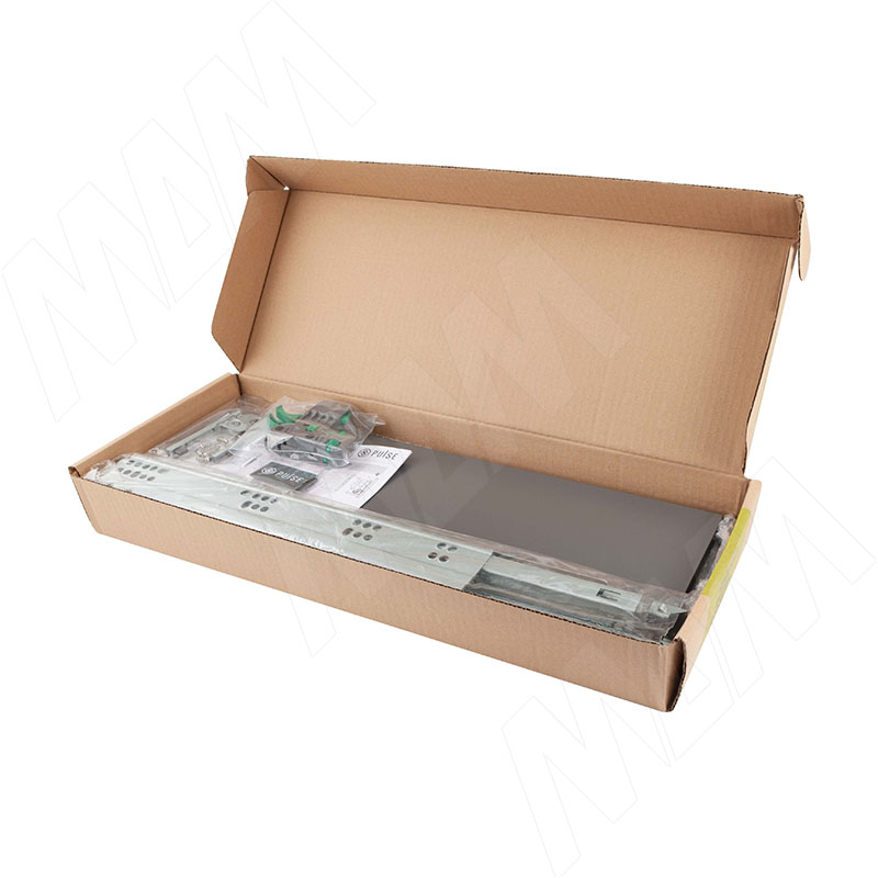 LS BOX комплект ящика 550 мм, цвет графит (боковины h120 мм с направляющими плавного закрывания) фото товара 4 - LS120550GP