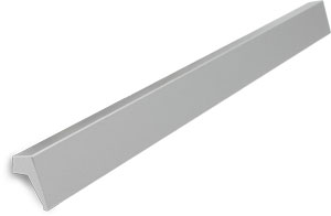 Накладная алюминиевая профиль-ручка в цвете алюминий анодированный от Eureka (Италия)