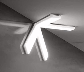 Светодиодный интерьерный светильник X_SIGN