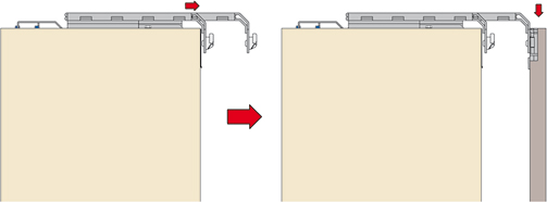 Компланарная система для шкафов-купе